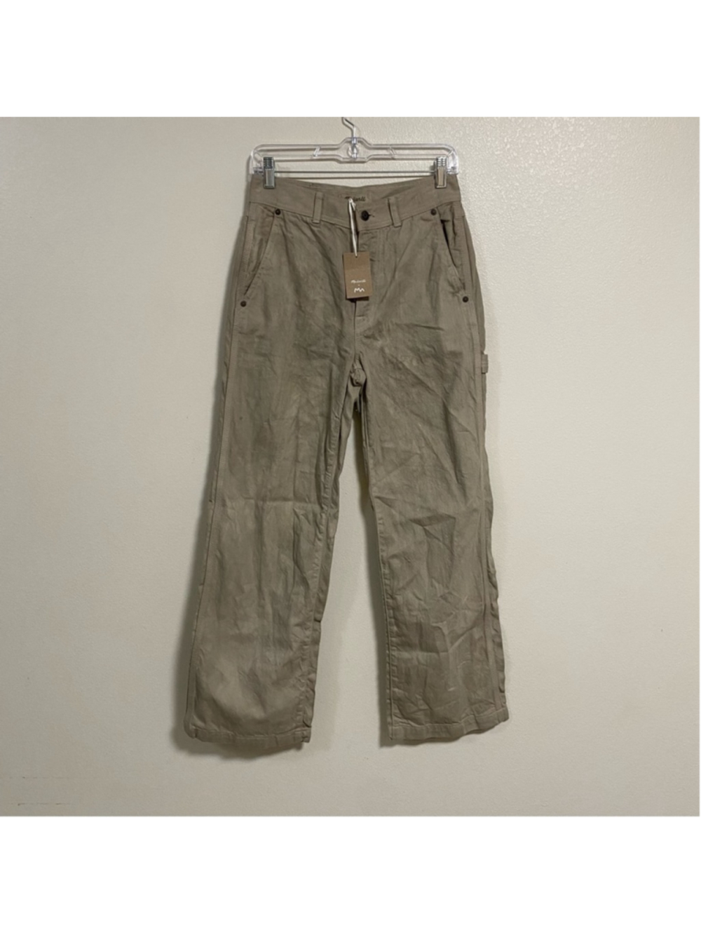 Madewell Jeans Women's Size 4/27 Perfect Vintage Wide Leg Carpenter Jeans NWT